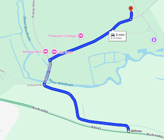 Parking map